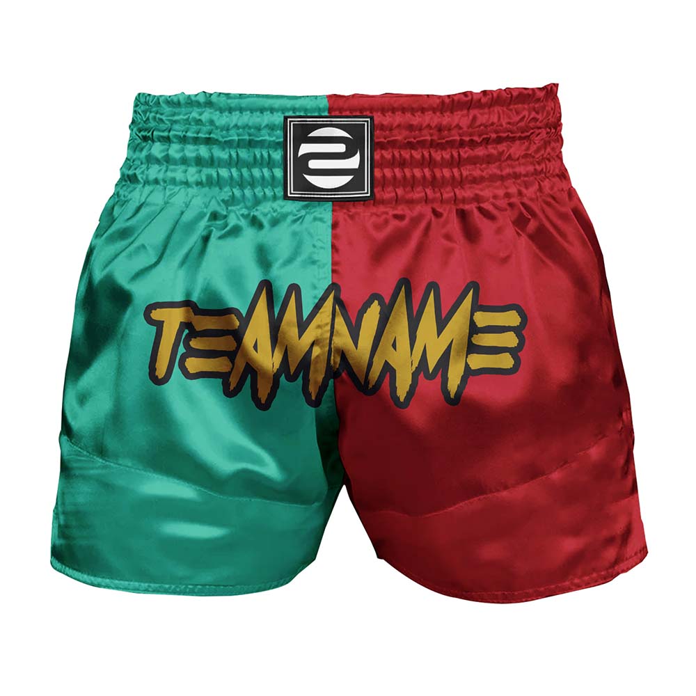 O2TEE Custom Unisex Fight MMA Muay Thai Shorts (Youth Adult size)