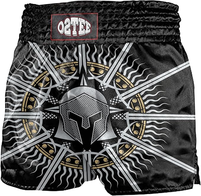 O2TEE Muay Thai Shorts Boxing Shorts MMA Kickboxing