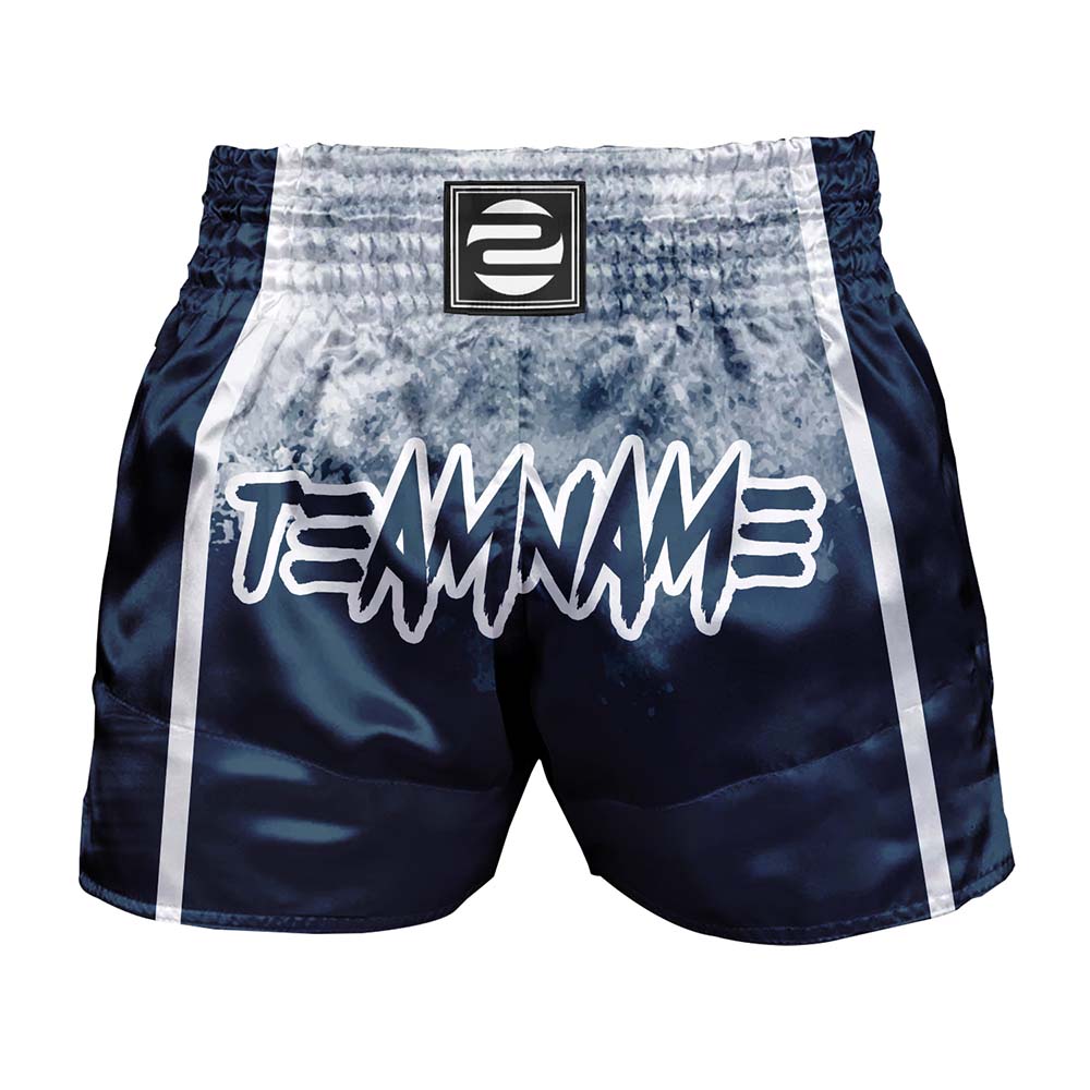 O2TEE Custom Gradient Printed MMA Muay Thai Shorts (Youth Adult size)