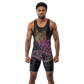 O2TEE Men Totem Animal Powerlifting Singlet for Training
