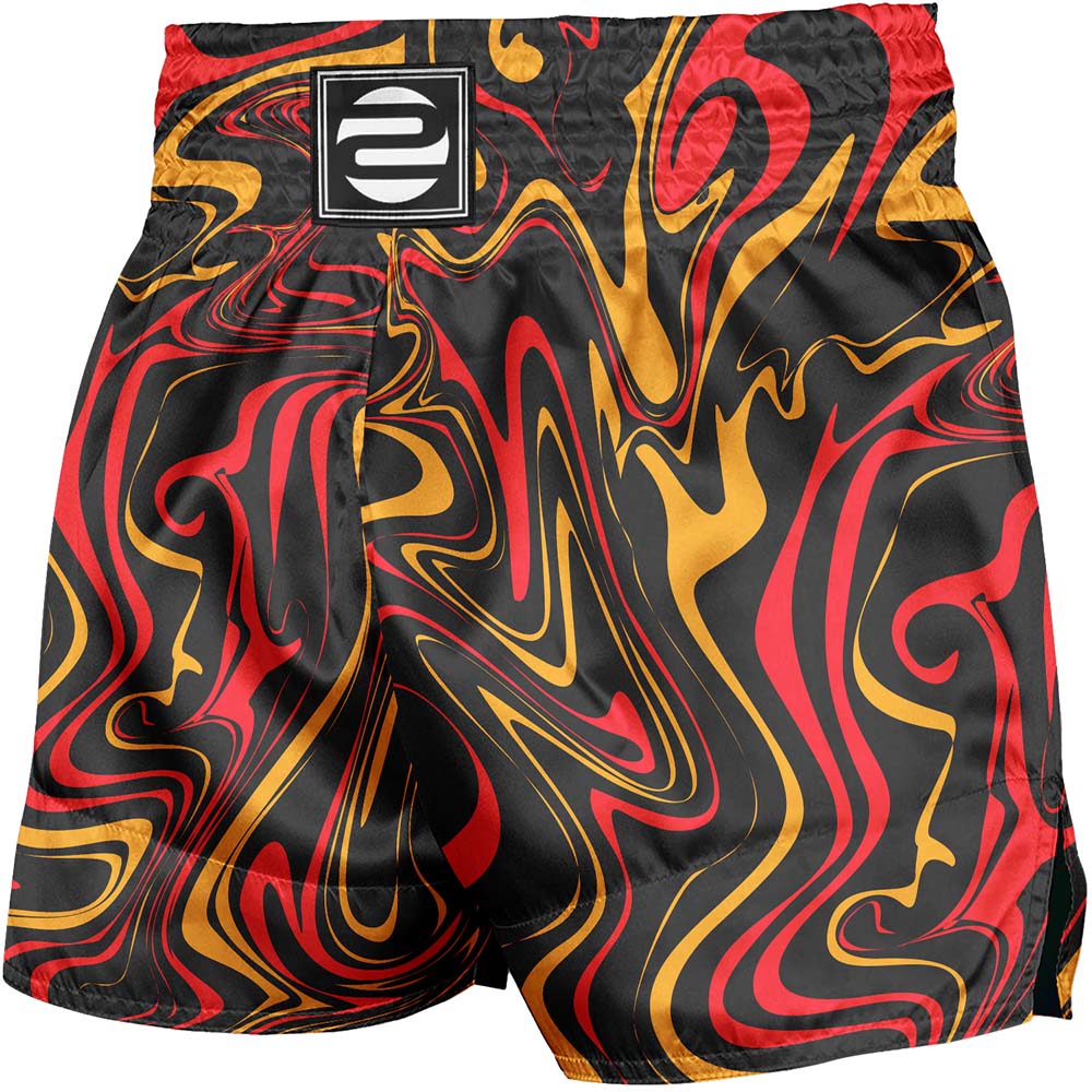 O2TEE Unisex Vibrant MMA Muay Thai Shorts (Youth Adult size)