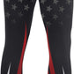 Men's Fire Star Compression Pants-BJJ/MMA Spats