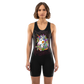 O2TEE Women's Girls' Wrestling Singlet Artistic Totem