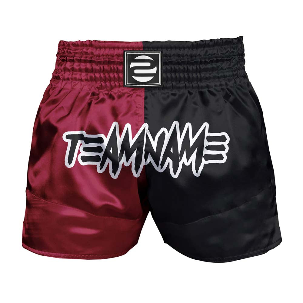 O2TEE Custom Men Fight MMA Muay Thai Shorts (Youth Adult size)