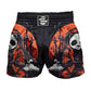 O2TEE Unisex Panda MMA Muay Thai Fight Shorts (Youth Adult size)