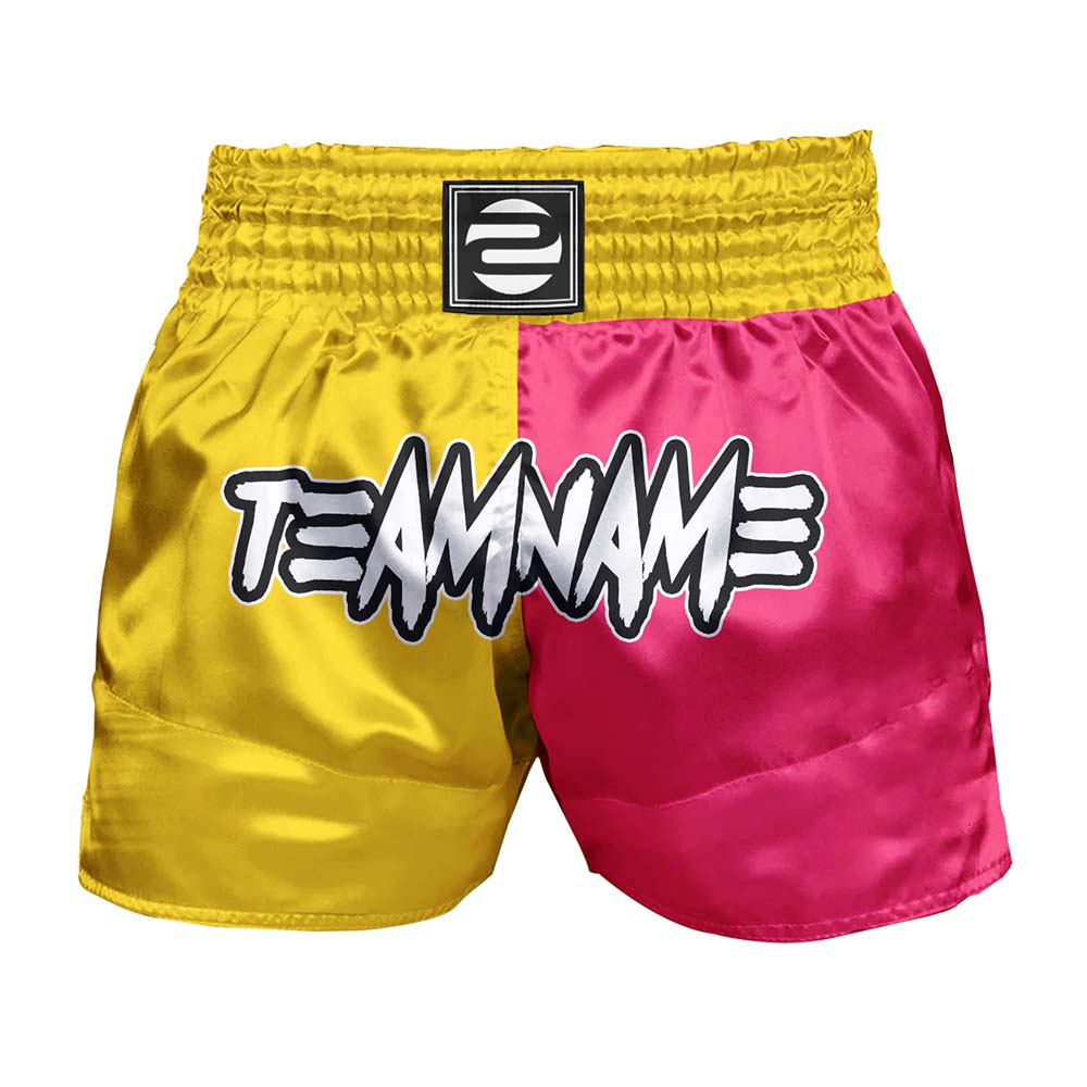 O2TEE Custom Unisex Fight MMA Muay Thai Shorts (Youth Adult size)