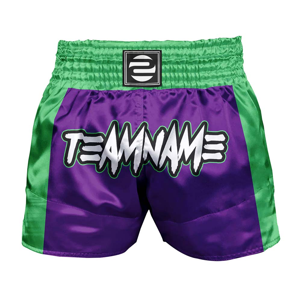 O2TEE Custom Unisex Fight MMA Muay Thai Shorts (Youth Adult size)