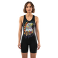 O2TEE Women's Girls' Wrestling Singlet Artistic Totem