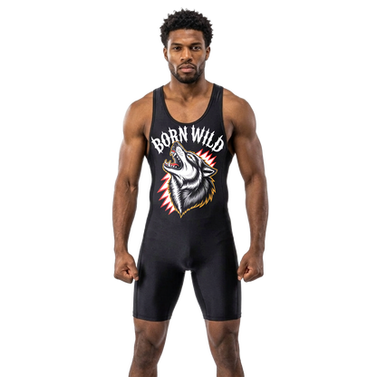 O2TEE Men Totem Animal Powerlifting Singlet for Training