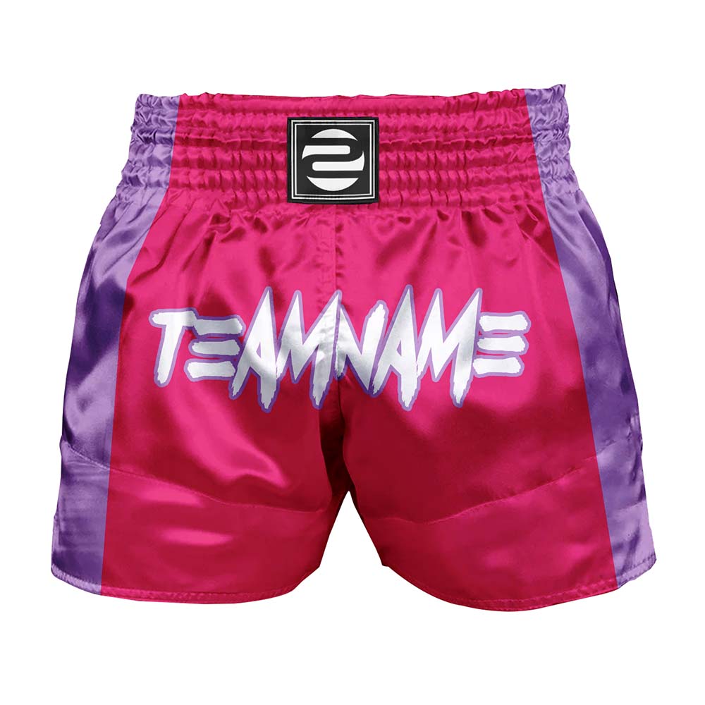 O2TEE Custom Unisex Fight MMA Muay Thai Shorts (Youth Adult size)