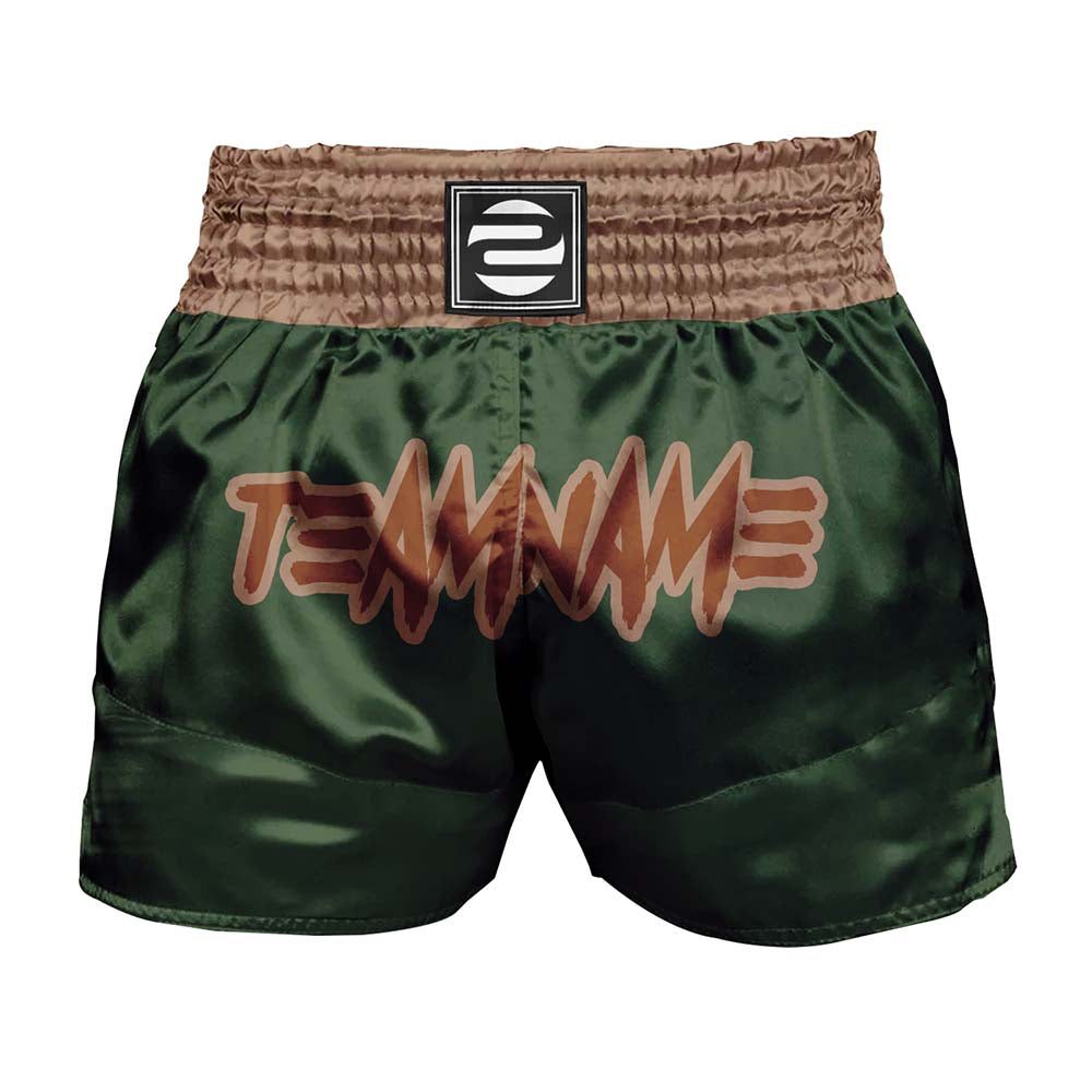 O2TEE Custom Unisex Fight MMA Muay Thai Shorts (Youth Adult size)