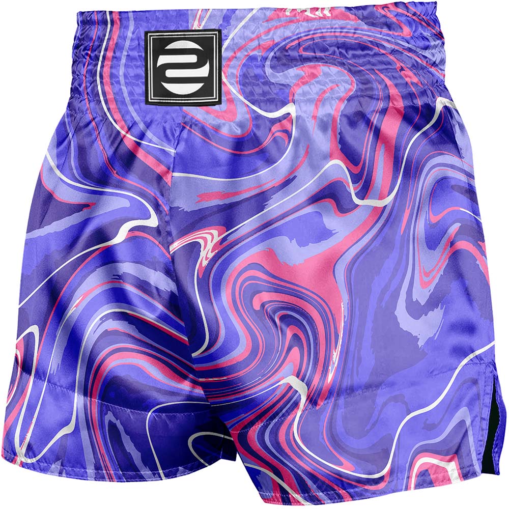 O2TEE Unisex Vibrant MMA Muay Thai Shorts (Youth Adult size)