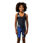 O2TEE Youth Striped Wrestling Singlet Stretch Bodysuit