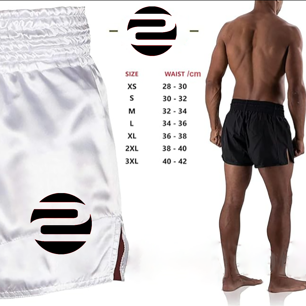 O2TEE Unisex Snake MMA Muay Thai Shorts (Youth Adult size)