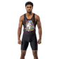 O2TEE Men Totem Animal Powerlifting Singlet for Training