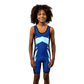 O2TEE Youth Striped Wrestling Singlet Stretch Bodysuit