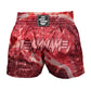 O2TEE Custom Funny Food Printed MMA Muay Thai Shorts (Youth Adult size)