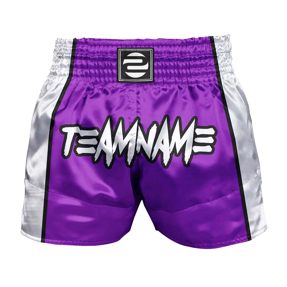 O2TEE Custom Men Fight MMA Muay Thai Shorts (Youth Adult size)