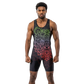 O2TEE Men Totem Animal Powerlifting Singlet for Training