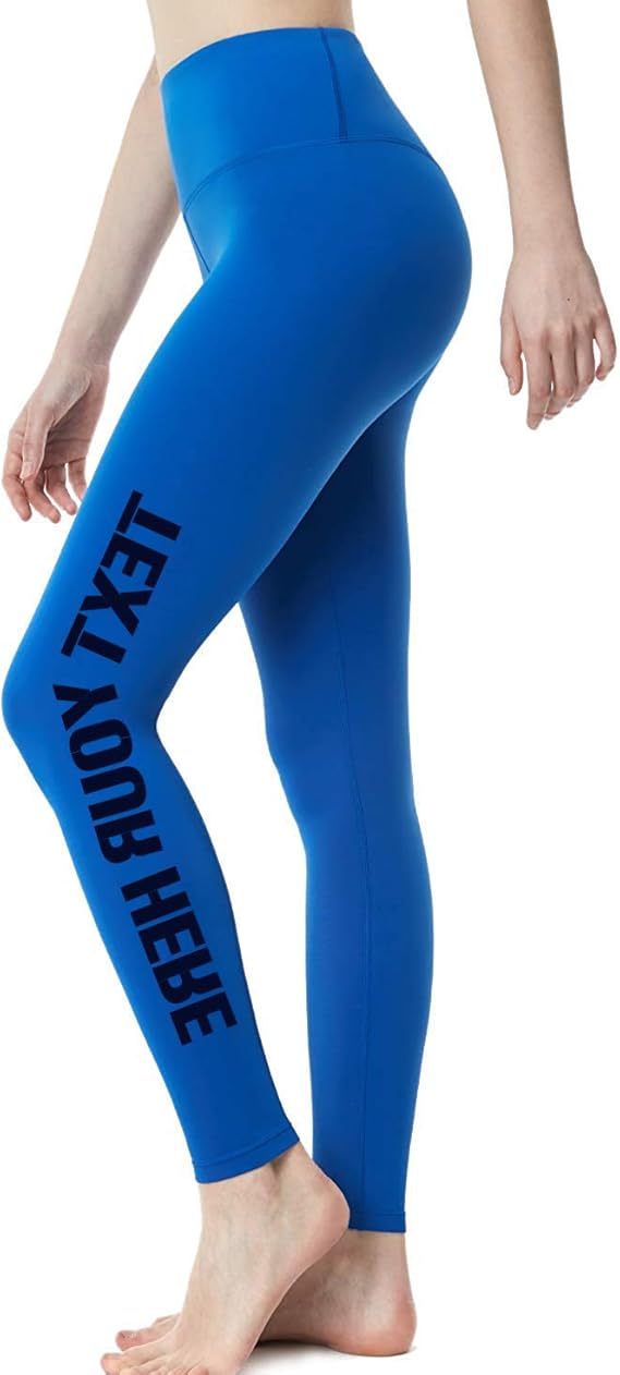 Women's Custom Capris Add Your Text Pants Compression Leggings