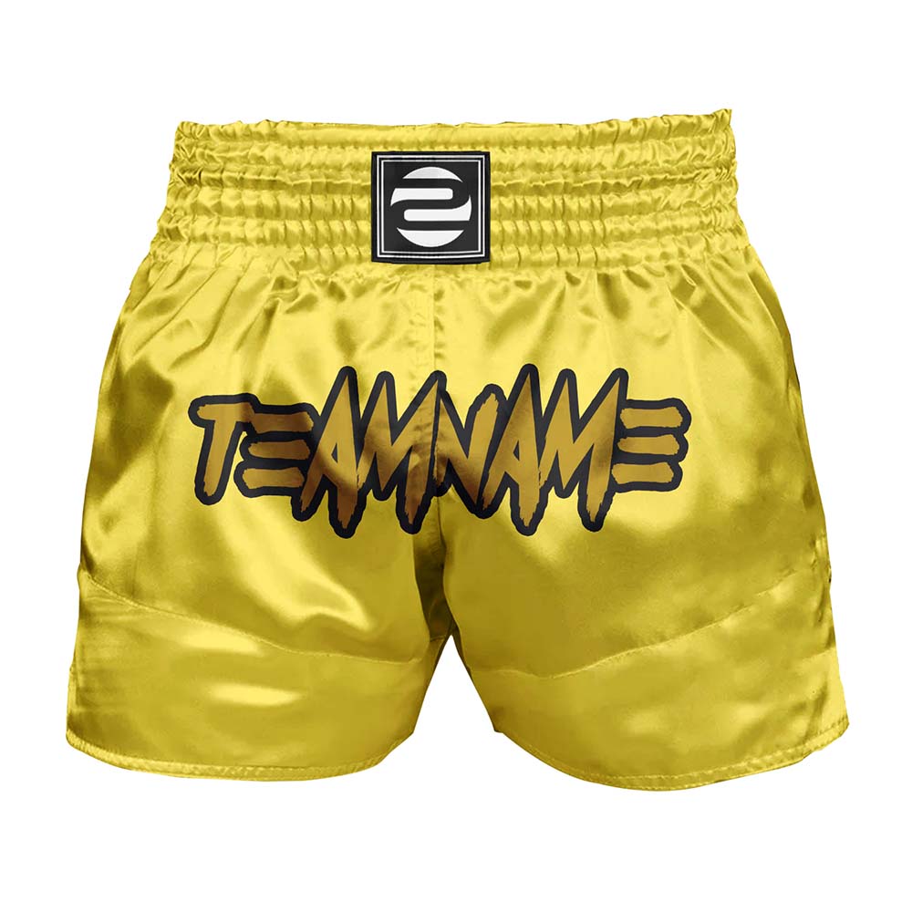 O2TEE Custom Men Fight MMA Muay Thai Shorts (Youth Adult size)