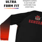 O2TEE Men's Customized Ranked Rash Guards for MMA