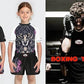 Unisex Youth Kids Rash Guard Shorts Sets for Boys Girls Boxing Daily Multi-Sport