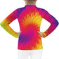 Unisex Boy's Girl's Novelty UV Protection Rashguard Tie-dye Pattern Sport Shirts Sets