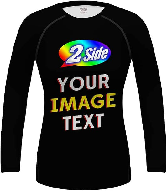 O2TEE Women's Custom Base Layer Rash Guard