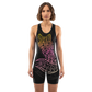 O2TEE Women's Girls' Wrestling Singlet Artistic Totem