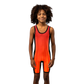 O2TEE Youth Striped Wrestling Singlet Stretch Bodysuit