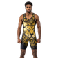 O2TEE Men Totem Animal Powerlifting Singlet for Training