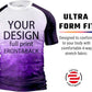 O2TEE Custom Men's Gradient Rash Guard Shirt for BJJ