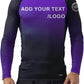 O2TEE Men's Customized Ranked Rash Guards for MMA