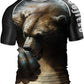 O2TEE Men Training Rash Guards Shirt MMA Gym Running