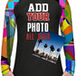 Custom Kids Pattern Rash Guards Shirt for Birthday Gift