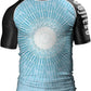 O2TEE Men Training Rash Guards Shirt MMA Gym Running