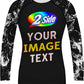 O2TEE Personalized Women's Base Layer Rash Guards Shirt