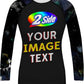 O2TEE Personalized Women's Base Layer Rash Guards Shirt