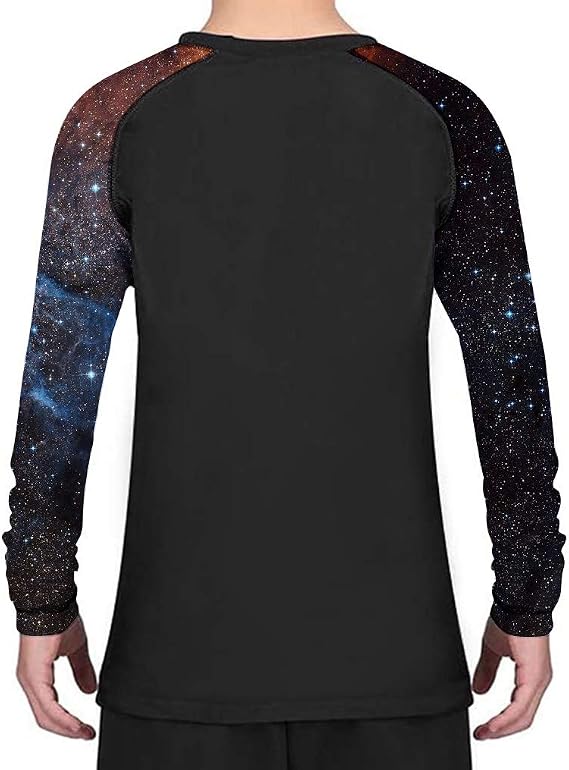 Personalized Kids Long Sleeve Rash Guards Shirt Training