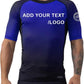 O2TEE Men's Customized Compression Rash Guards for MMA