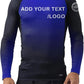O2TEE Men's Customized Ranked Rash Guards for MMA