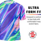 O2TEE Men's Fluid Art Short Sleeve BJJ Rash Guard