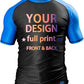 Personalized Design Ranked Rashguard Compression Training Rash Guard for MMA BJJ Wrestling