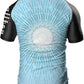 O2TEE Men Training Rash Guards Shirt MMA Gym Running