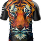 O2TEE Men Graphic Rash Guards Shirt MMA Gym Martial Arts