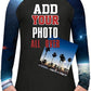 Custom Kids Pattern Rash Guards Shirt Add Your Logo Text