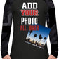 Custom Kids Pattern Rash Guards Shirt for Birthday Gift