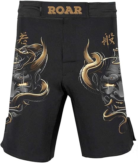 Men’s MMA Fight Shorts Roar Series, BJJ, No Gi, Grappling, Jiu Jitsu Shorts