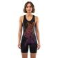 O2TEE Women's Girls' Wrestling Singlet Artistic Totem